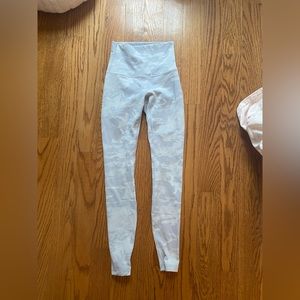 Rare white camp lulu leggings